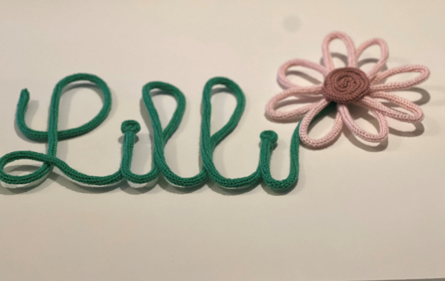 Personalised Knitted Names or Words 3-5 letters