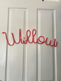 Personalised Knitted Names or words  6-9 letters