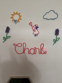 Personalised Knitted Names or words  6-9 letters