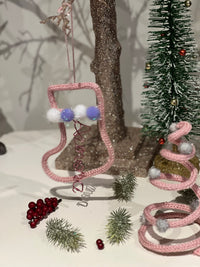 Personalised Christmas Santa Boot Decoration