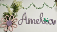 Personalised Knitted Names or words  6-9 letters